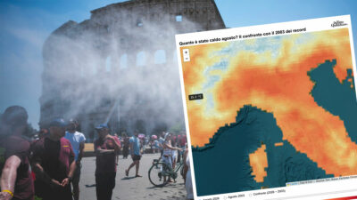 Copertina di Cnr: “Estate 2026 la più calda in Italia dal 1950, più del 2003” – Quanto è stato torrido agosto? La mappa interattiva