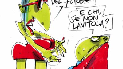 Copertina di La vignetta di Mora