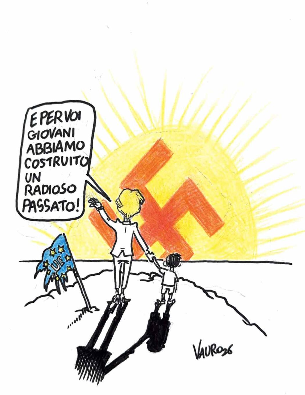 La vignetta di Vauro