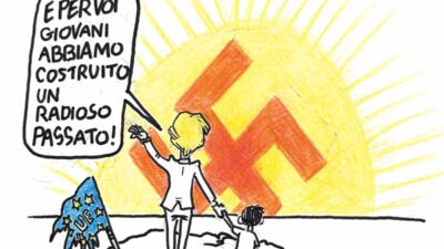 Copertina di La vignetta di Vauro
