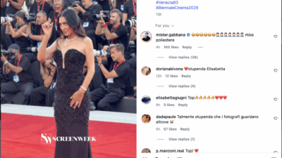 Copertina di “Miss poliestere”: Stefano Gabbana stronca Elisabetta Franchi sul red carpet del Festival di Venezia. La replica della stilista: “Avvilente, ora basta. Appoggi il telefono”