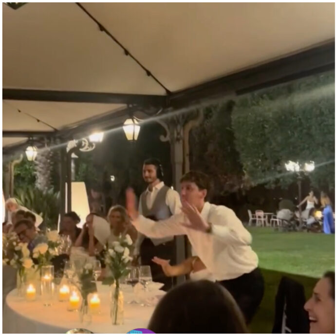 Damigelle in lacrime, invitati in delirio: al matrimonio vicino allo Stadio Olimpico il gol di Matias Soulé all’ultimo respiro manda tutto all’aria – IL VIDEO