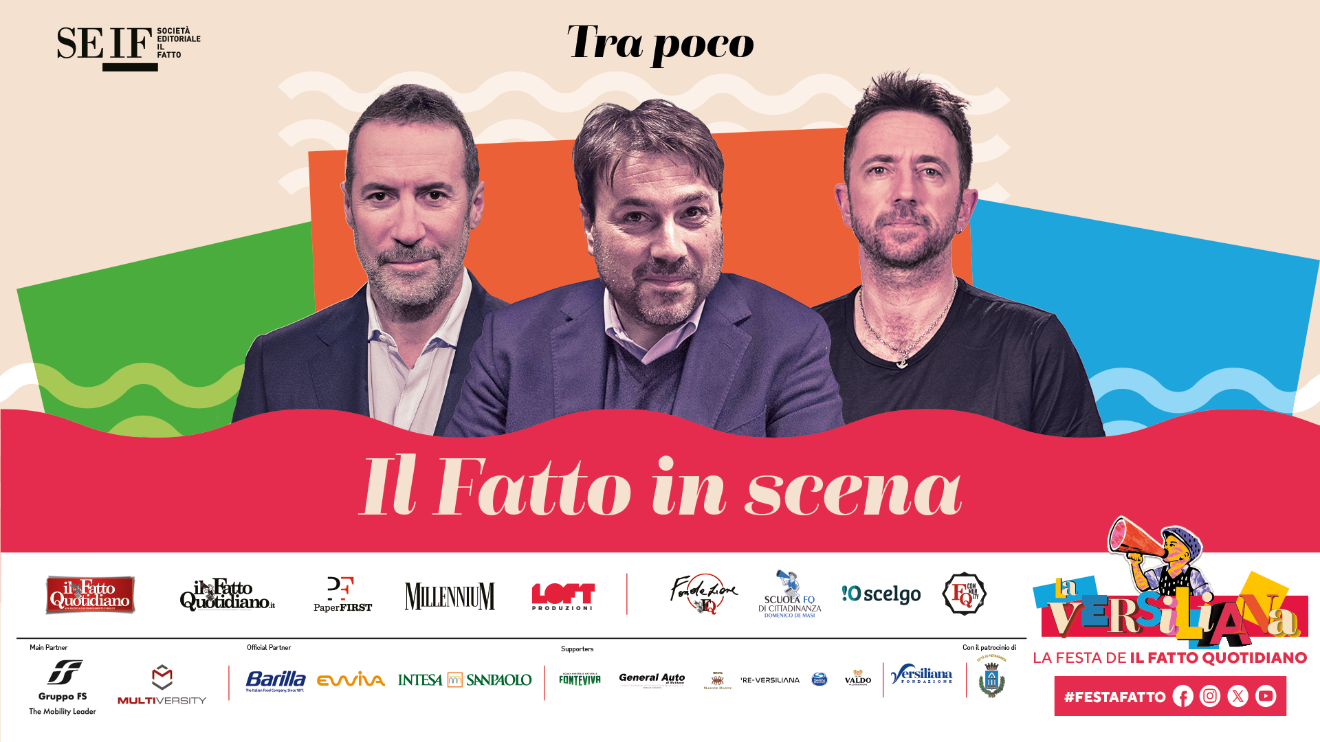 il fatto in scena alla versiliana gli spettacoli di tomaso montanari andrea scanzi e luca sommi da Ilfattoquotidiano.it il fatto in scena alla versiliana gli spettacoli di tomaso montanari andrea scanzi e luca sommi
