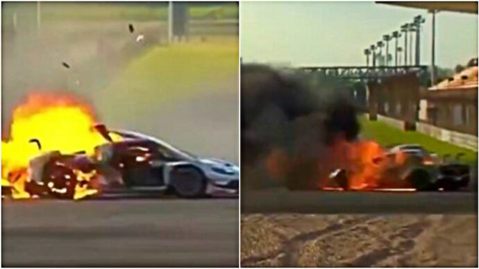 “Sono ancora vivo stasera, grazie a un uomo. Loek Hartog”: si ferma e salva il collega intrappolato nell’auto in fiamme – Video