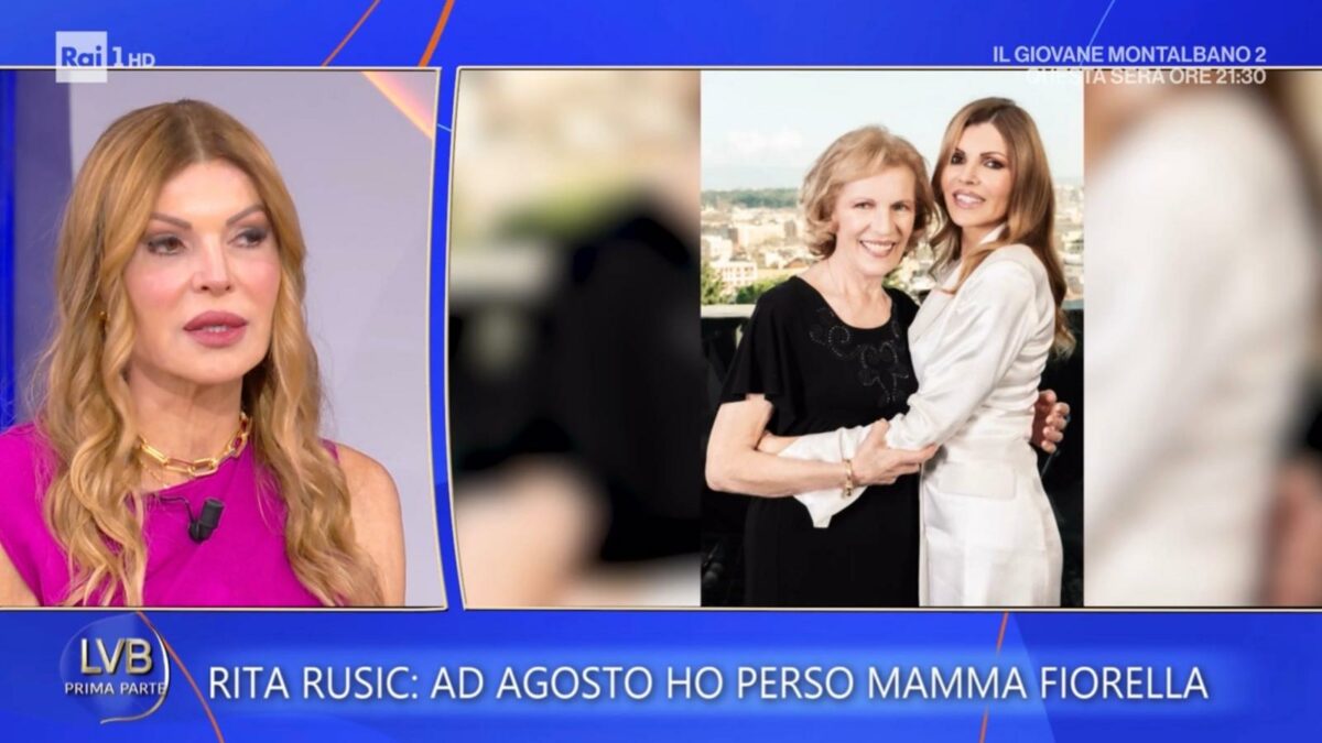 “‘Quanto bene mi vuoi?’. ‘Tantissimo’. È l’ultima cosa che ha detto e poi non ha parlato più”: Rita Rusic racconta gli ultimi istanti insieme alla mamma Fiorella