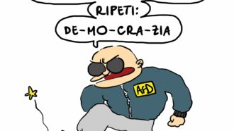 Copertina di Una grande lezione