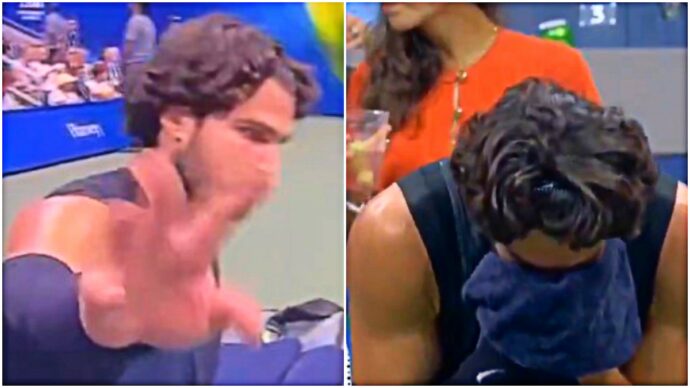 Alcaraz choc: allontana un cameraman e poi vomita in campo. Cosa è successo nel match con Shelton