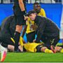 Copertina di Paura per Karetsas: il giocatore del Borussia Dortmund si accascia in campo per problemi circolatori e finisce in ospedale