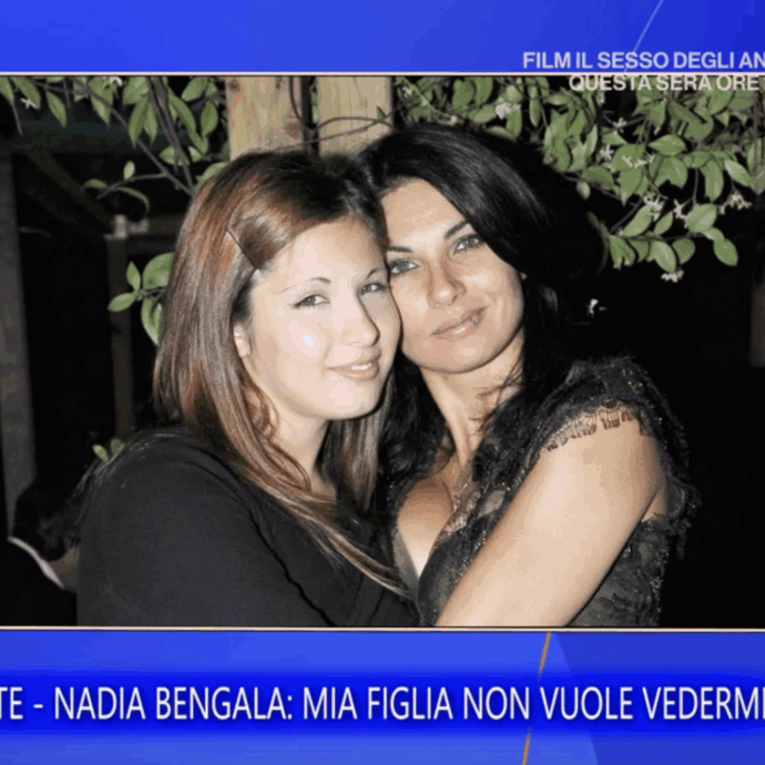 “Da un anno e mezzo non sento più mia figlia. C’è una parte di plagio da parte di qualcuno in particolare. Non vuole vedermi più, non so dove dorme, né dove vive”: lo sfogo di Nadia Bengala