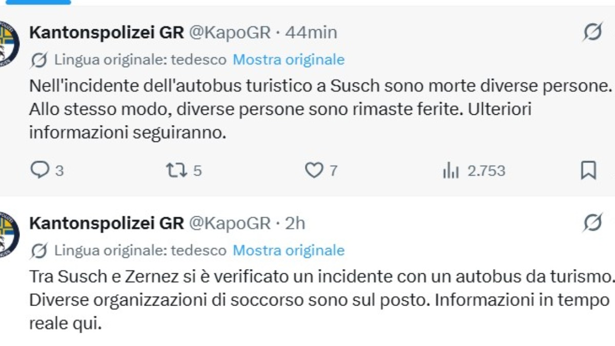 pullman turistico fuori strada in svizzera diversi morti e feriti la farnesina sta verificando la presenza di italiani da Ilfattoquotidiano.it pullman turistico fuori strada in svizzera diversi morti e feriti la farnesina sta verificando la presenza di italiani