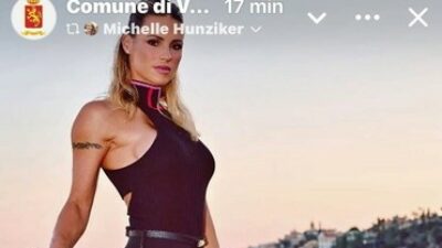 Copertina di Michelle Hunziker scatta una foto a Bordighera, ma poi la pubblica indicando come località Ventimiglia e il Comune la ricondivide: la “gaffe” della conduttrice scatena l’indignazione