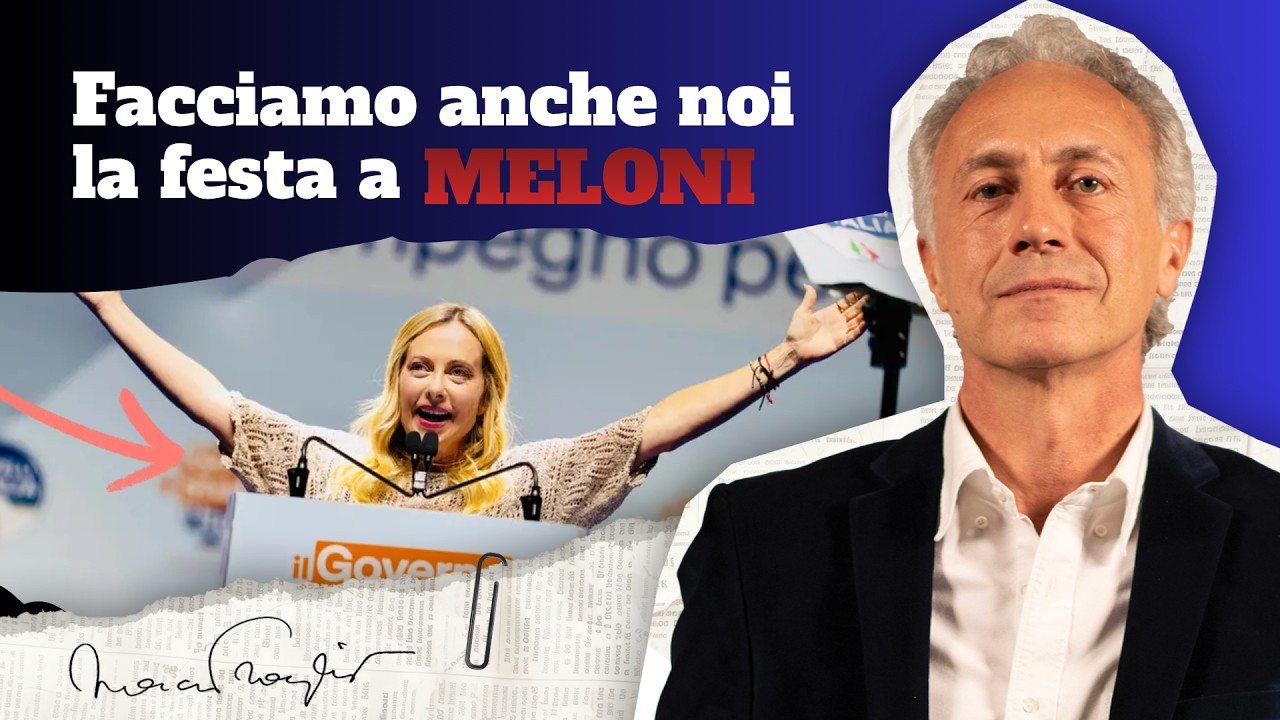 facciamo anche noi la festa alla meloni il video editoriale di marco travaglio da Ilfattoquotidiano.it facciamo anche noi la festa alla meloni il video editoriale di marco travaglio