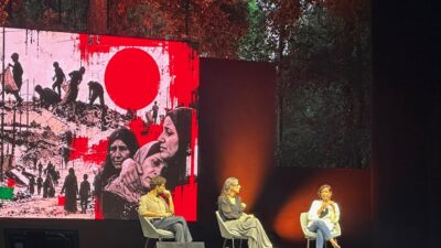 Copertina di Albanese alla Festa del Fatto: “Il genocidio dei palestinesi continua in altre forme. Ddl antisemitismo? Incostituzionale”. Foa: “In frantumi il diritto internazionale”