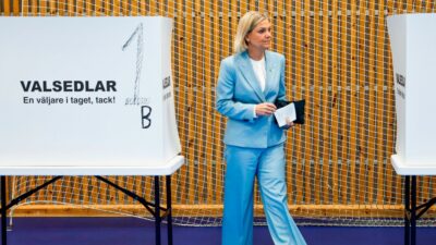 Copertina di Exit poll Svezia, il centrosinistra avanti con oltre il 50%: l’estrema destra nazionalista di Akesson arretra al 17%