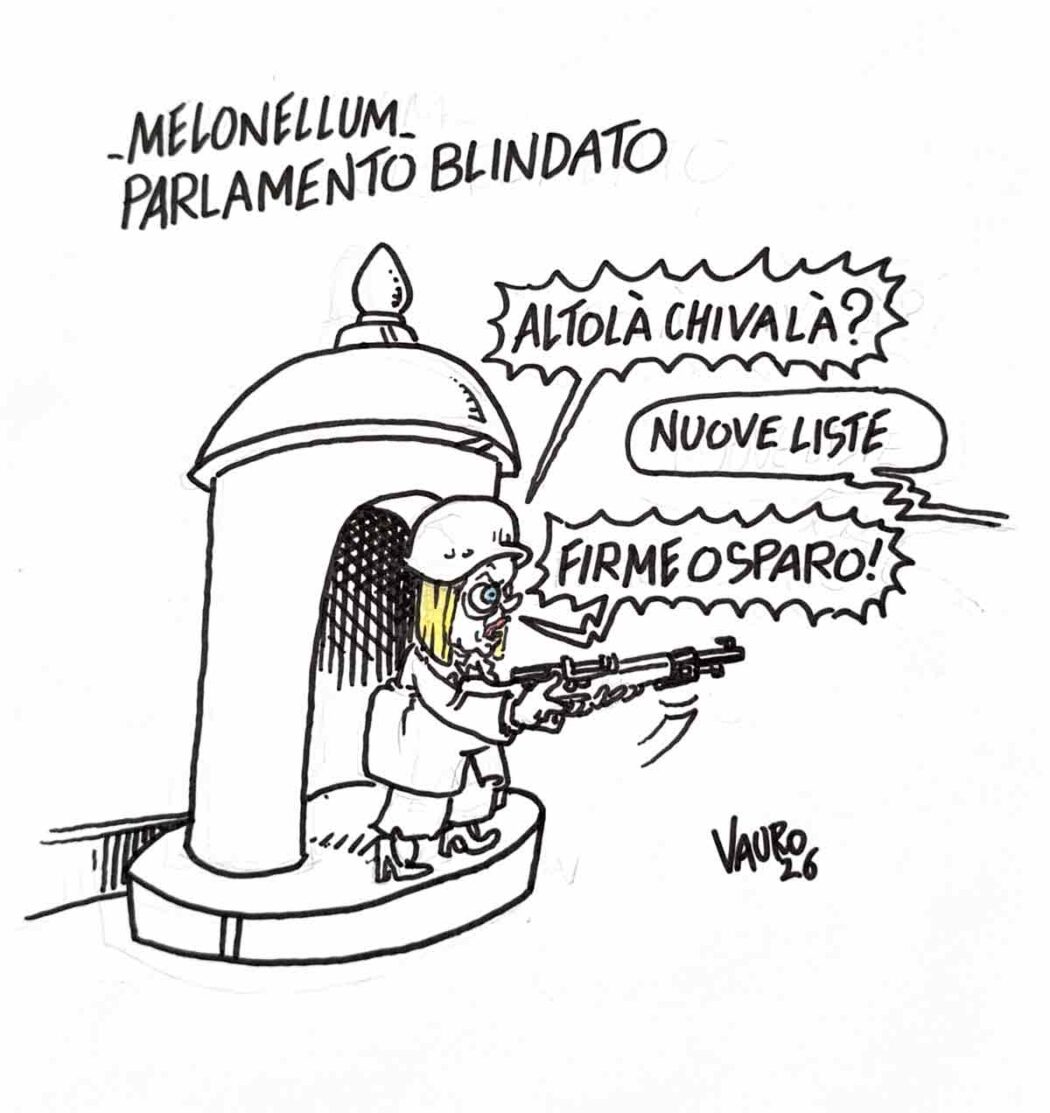 La vignetta di Vauro