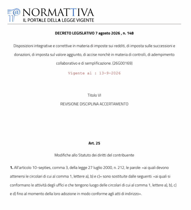 Fisco: gli atti del Ministero sostituiscono le circolari. Chi tutela ora il contribuente?