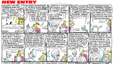 Copertina di New Entry – La strip di Stefano Disegni
