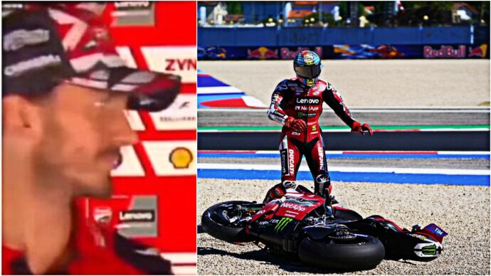 “Io metto quello che mi dicono di usare, alcune cose non me le fanno fare”, il caso Bagnaia scuote la MotoGP: il fuorionda rubato a Misano e l’accusa alla Ducati