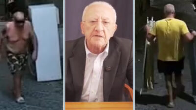Copertina di De Luca e il ‘metodo Singapore’ contro gli incivili: “Venti frustate tra capo e collo col nerbo di bue”. L’ironia del sindaco