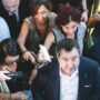 Copertina di Salvini agli imprenditori di Mosca con Savoini: “Stop sanzioni e sì gas”. E vede l’ambasciatore