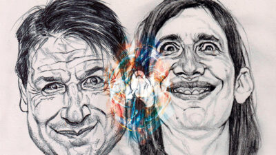Copertina di La vignetta di Mannelli