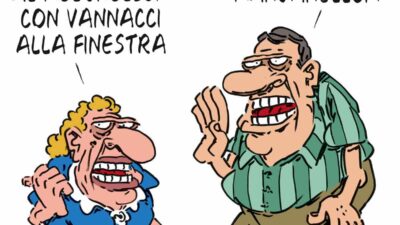 Copertina di La vignetta di Franzaroli