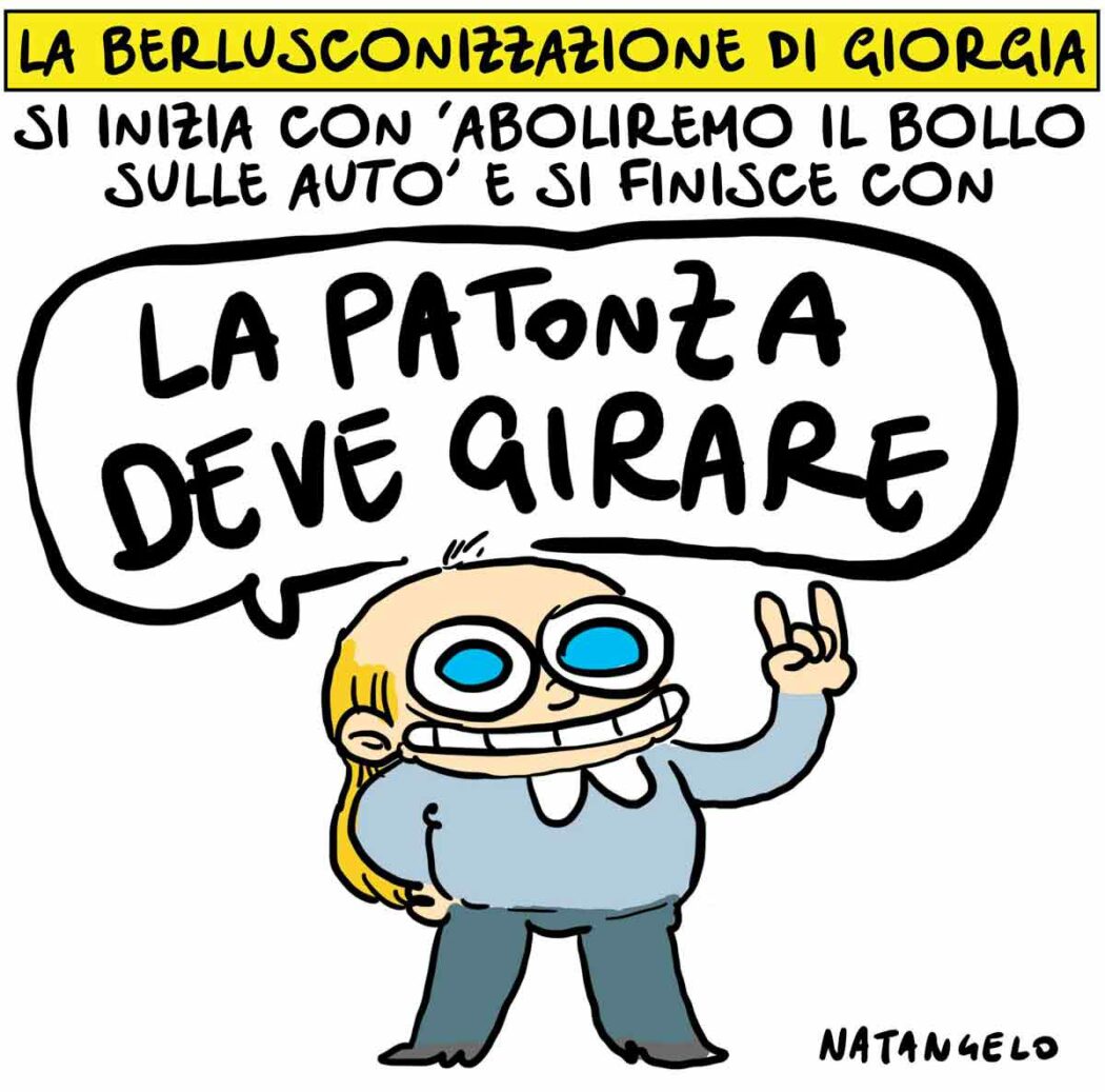 La vignetta di Natangelo