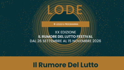 Copertina di Il Rumore del Lutto inaugura la sua ventesima edizione nel primo Cimitero Gentile d’Italia