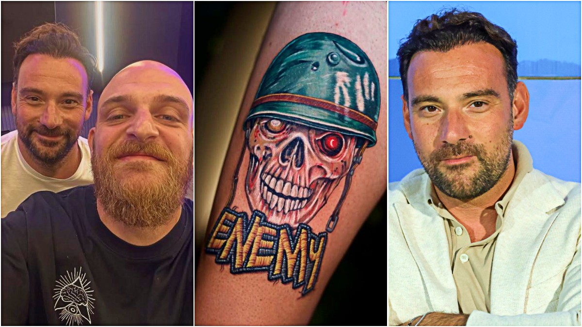 giovanni manna e il teschio in omaggio a noyz narcos virali le foto del nuovo tatuaggio del ds del napoli da Ilfattoquotidiano.it giovanni manna e il teschio in omaggio a noyz narcos virali le foto del nuovo tatuaggio del ds del napoli