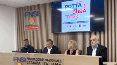 Copertina di Carovana italiana in partenza per Cuba per “rompere il blocco statunitense”