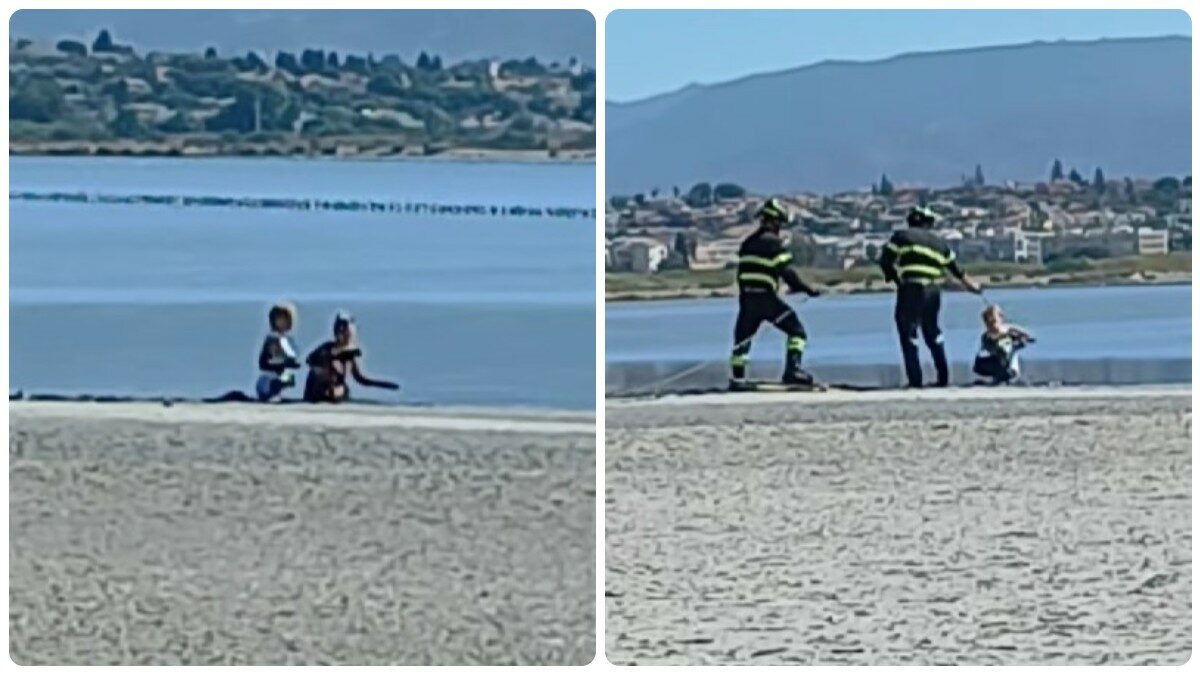 “Sprofondavano nel fango ma non si fermavano”: due turiste violano il divieto e si avventurano in un’area proibita del Parco di Molentargius, salvate dai vigili del fuoco