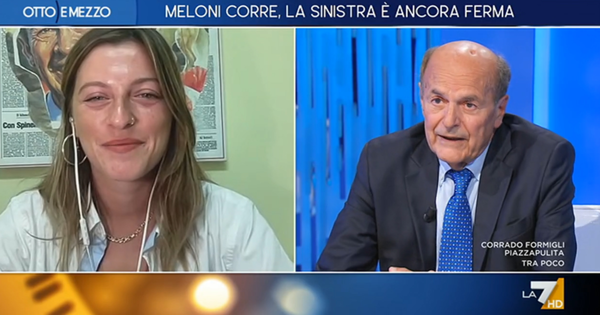bersani a la7 su virginia libero una canea che mi ha fatto girare le scatole meglio lei degli indifferenti e di chi si tatua la svastica da Ilfattoquotidiano.it bersani a la7 su virginia libero una canea che mi ha fatto girare le scatole meglio lei degli indifferenti e di chi si tatua la svastica
