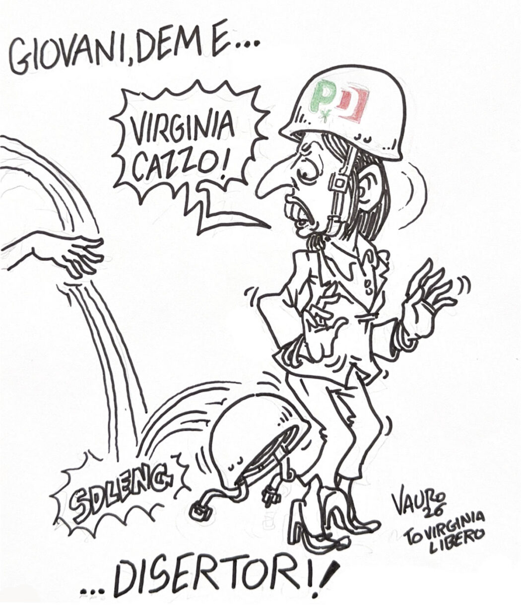 La vignetta di Vauro