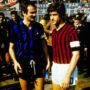 Copertina di Mazzola-Rivera, la staffetta che ha segnato un pezzo di storia d’Italia: cartoline di quando Milano dominava in Europa e nel mondo