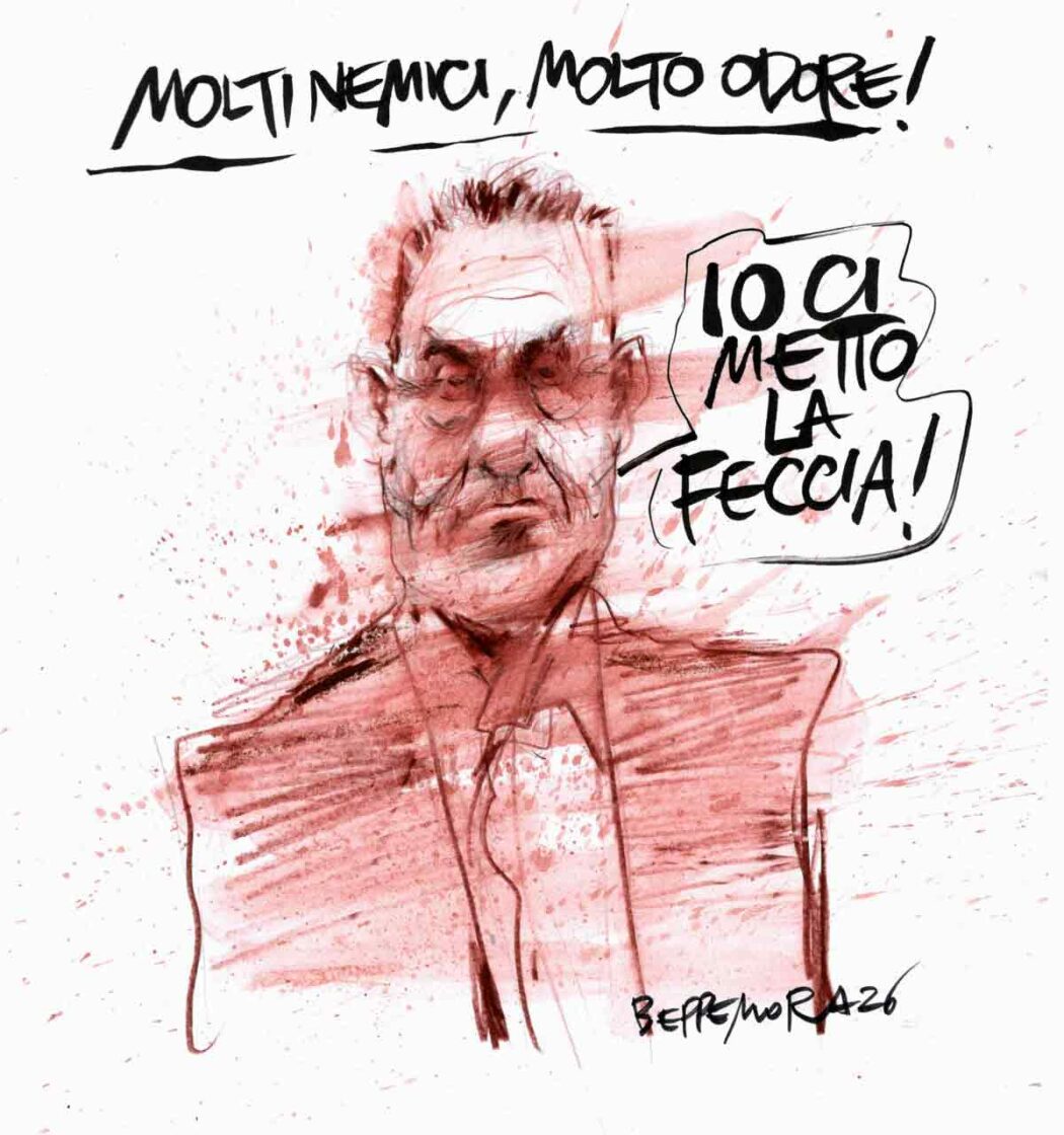 La vignetta di Beppe Mora