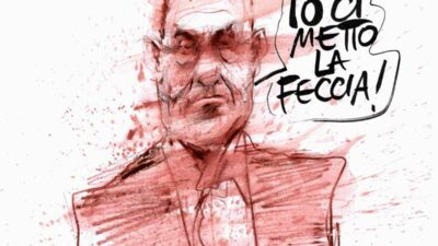 Copertina di La vignetta di Beppe Mora