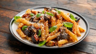 Copertina di Il Senato celebra la pasta alla norma. Con tutti gli onori