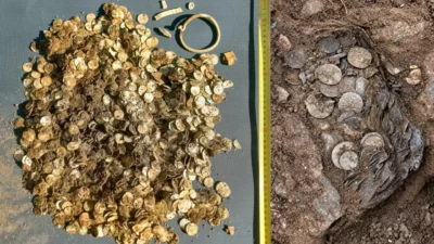 Copertina di “Con la furia di una scimmia, ho scavato nel terreno e l’ho trovato”: il metal detector suona in un campo e svela il più grande tesoro vichingo mai trovato in Finlandia