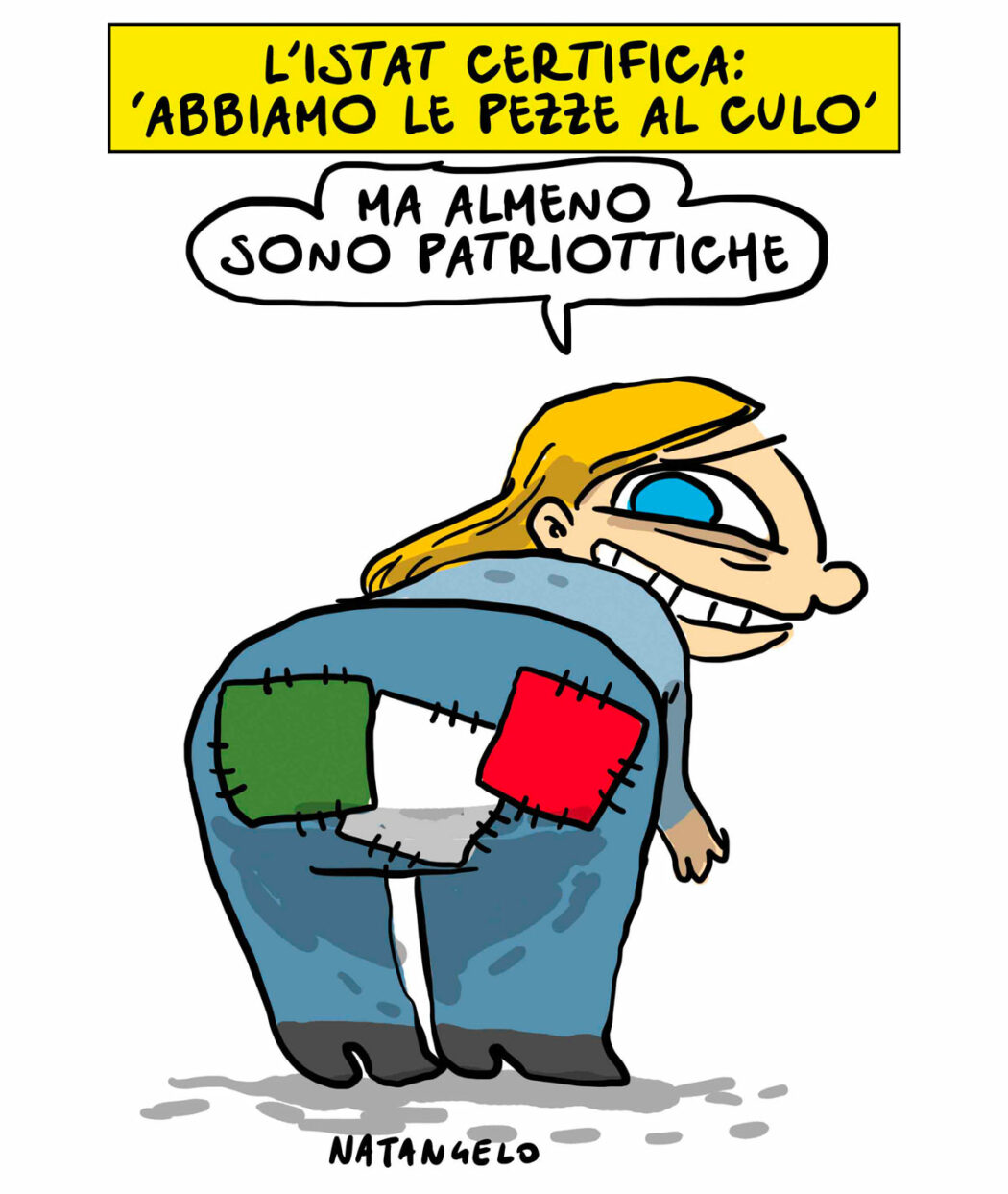 Copertina di Le pezze al culo
