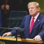 Copertina di Trump anti-Onu e Cpi: Macron e Burnham proni 