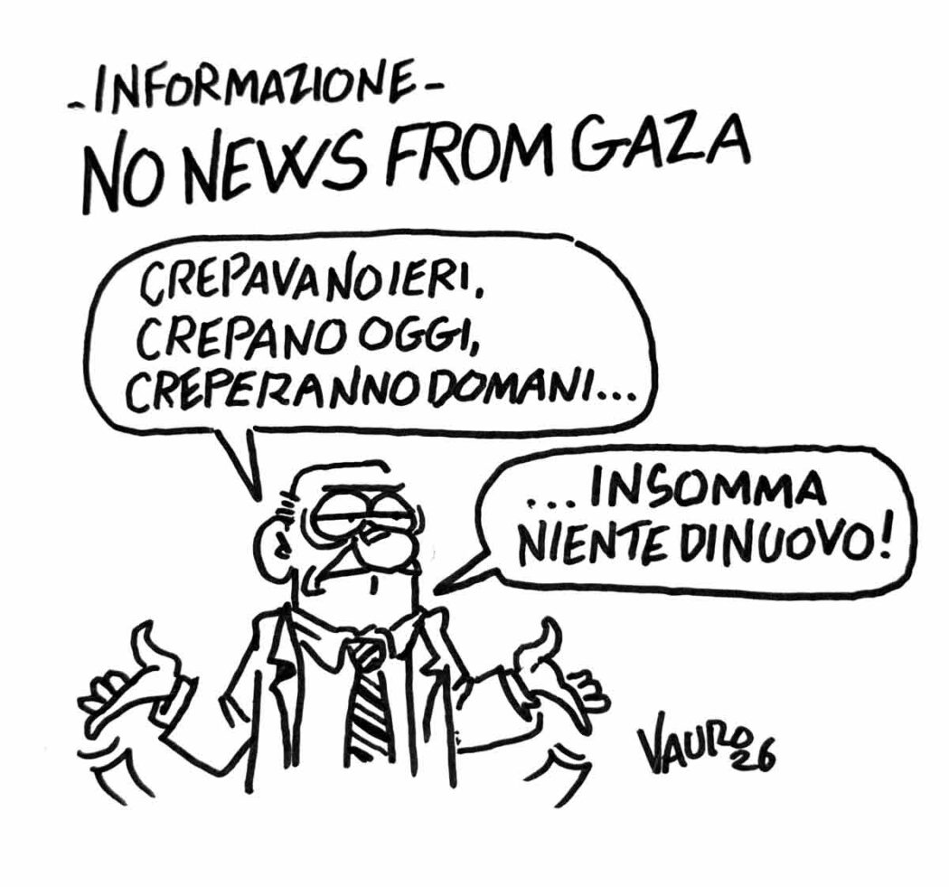 La vignetta di Vauro