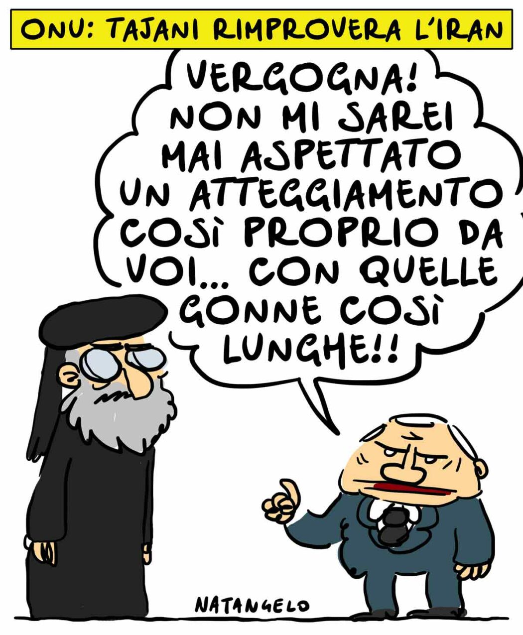 La vignetta di Natangelo