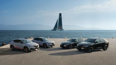 Copertina di Alfa Romeo sale a bordo di Luna Rossa. Quattro modelli in versione speciale – FOTO