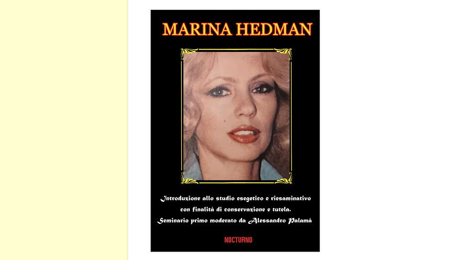 marina hedman un nuovo saggio affronta la parabola della regina delle luci rosse italiane da Ilfattoquotidiano.it marina hedman un nuovo saggio affronta la parabola della regina delle luci rosse italiane