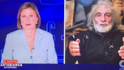 Copertina di “Mi tolga il contratto e me ne vado via stasera”, “Se non vuole restare, se ne può andare. Basta con i ricatti”: Mauro Corona si infuria con Bianca Berlinguer a “È sempre Cartabianca”