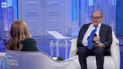 Copertina di Porta a Porta e 5 Minuti: Giorgia fa perdere due punti al disastrato Vespa