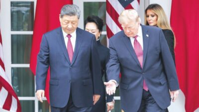 Copertina di Il duo Trump-Xi Grandi amici sotto i riflettori