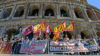 Copertina di Colosseo, sette indagati per omicidio colposo per la morte dell’operaio Andrea Moretti