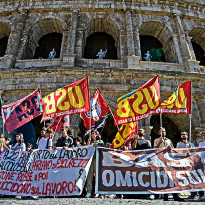 Copertina di Colosseo, sette indagati per omicidio colposo per la morte dell’operaio Andrea Moretti