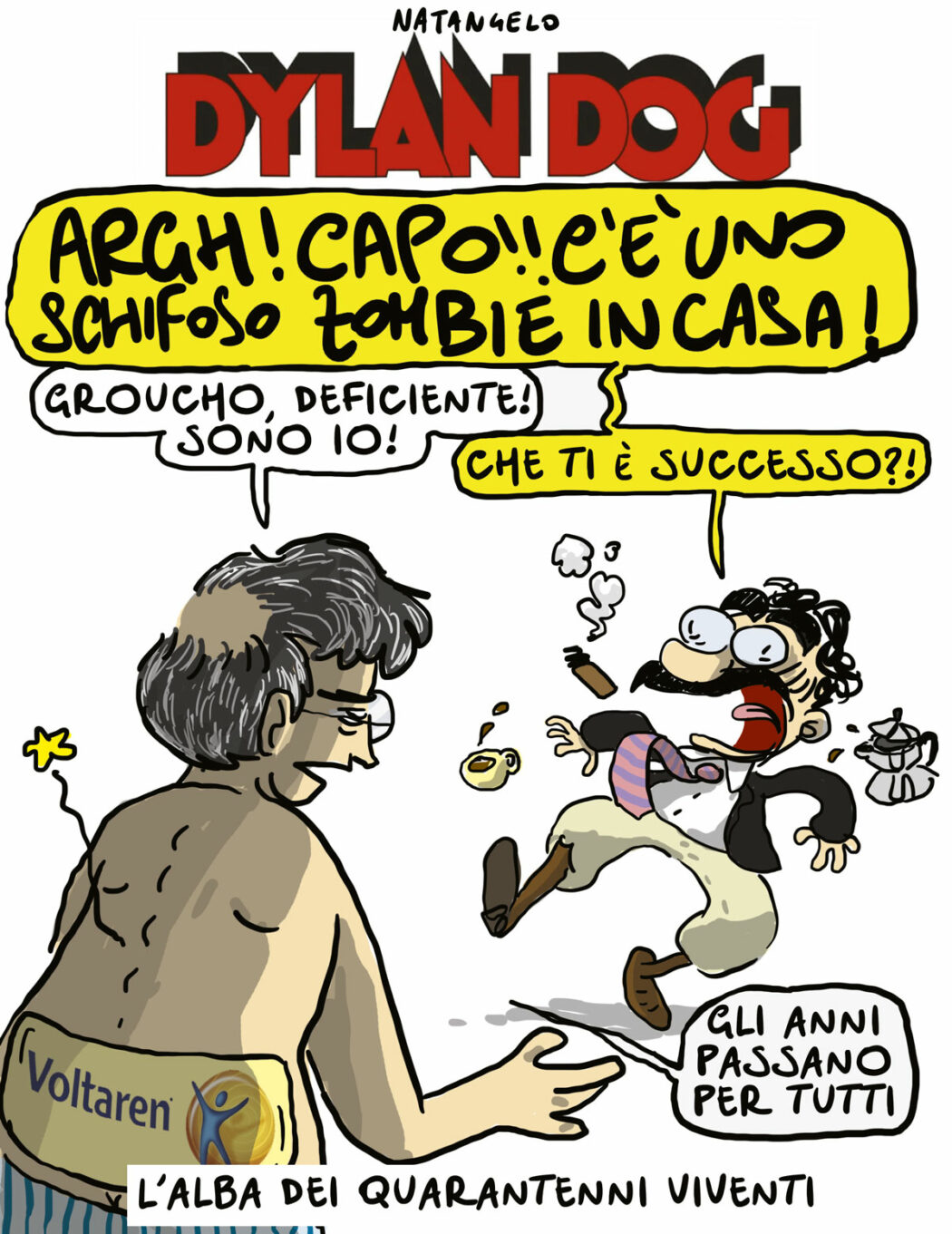 La vignetta di Natangelo